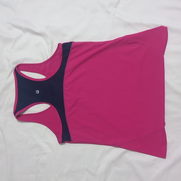 Fabletics Leon Tank, Color Pink/Blue Size M - Picture 2 of 13